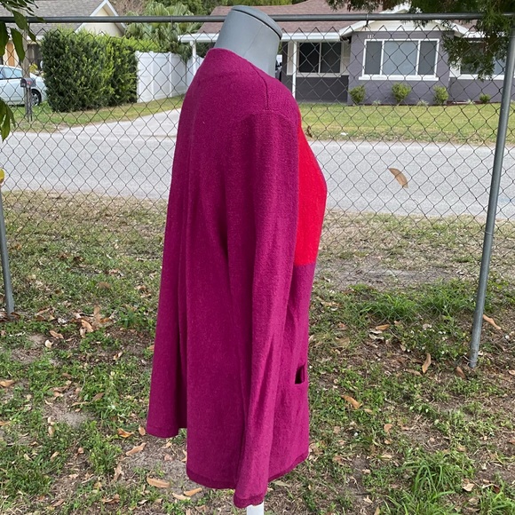 Steve Fabrikant Neiman Marcus Wool Blend Cardigan M - Picture 6 of 6